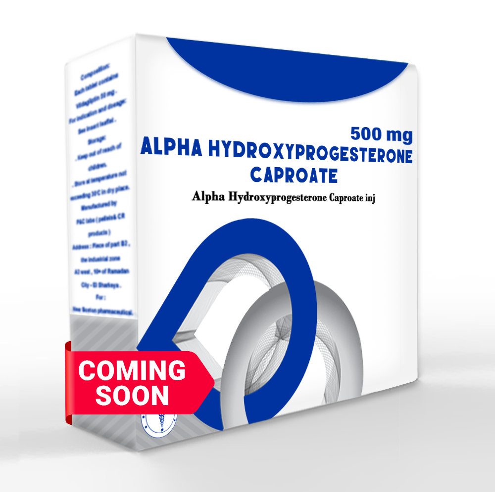Alpha hydroxy progesterone caproate inj